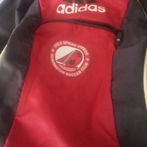 Red Adidas Bookbag Cold Spring Harbor Huntington Soccer Club